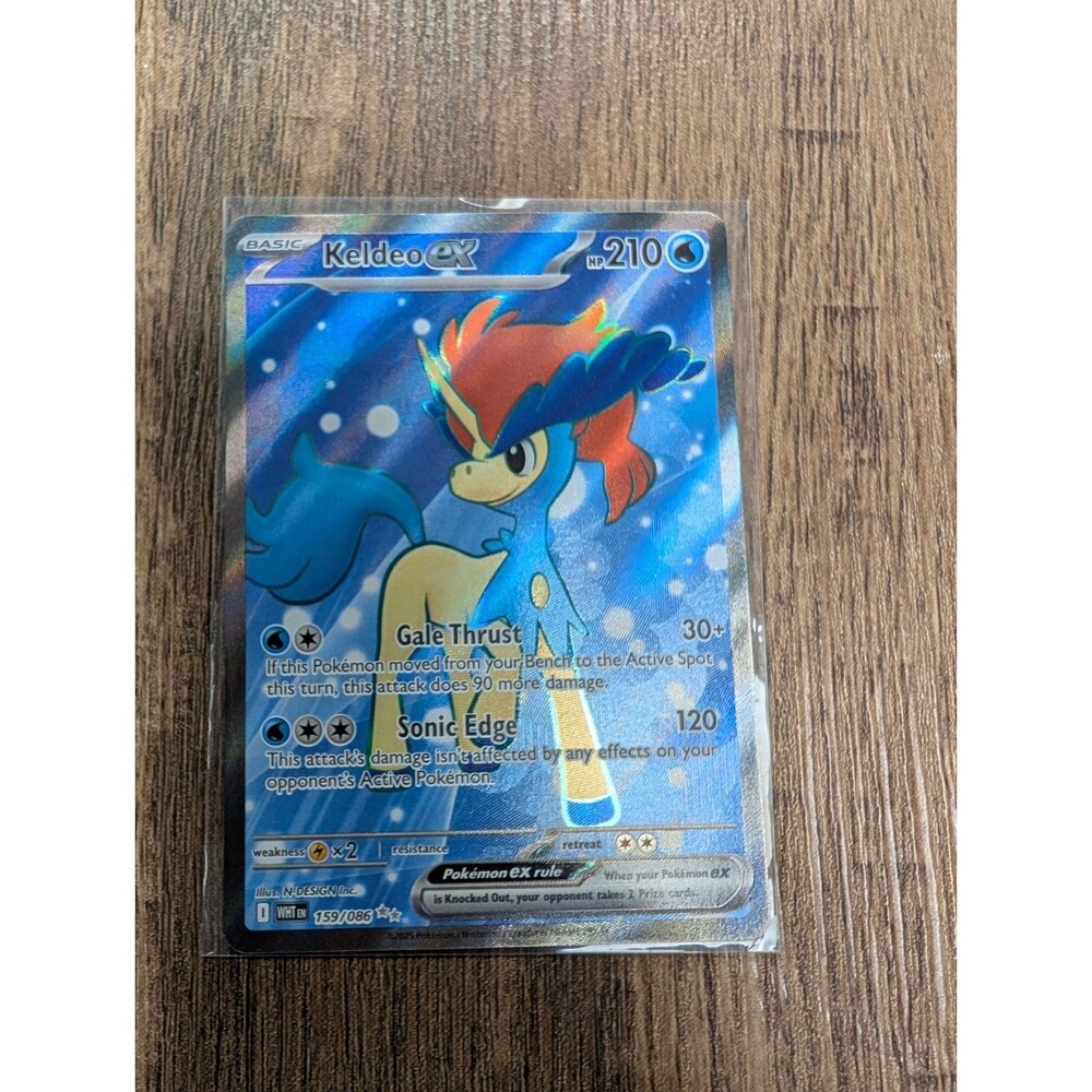 Keldeo ex - Ultra Rare SV: White Flare 159/086 NM